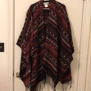 Aztec poncho